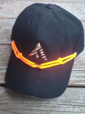 Findlay Hat with Neon Orange Cord